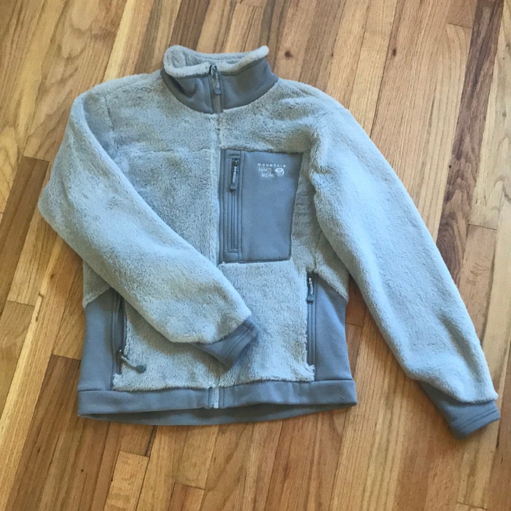 Mountain Hardwear gray monkey fleece